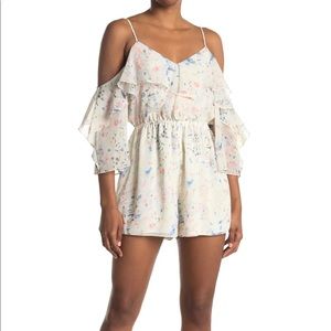 AllSaints cold shoulder romper NWT!